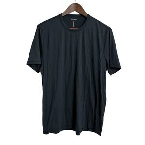 Proof Huckberry 72 hour merino t-shirt men's XL black wool blend base layer hike